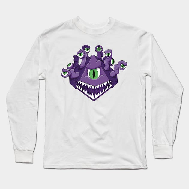 Beholder Long Sleeve T-Shirt by AlstonArt